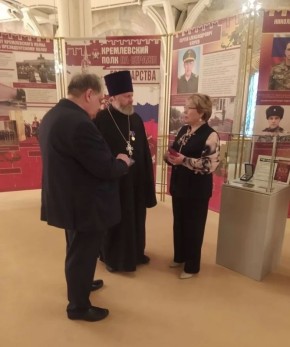 12 мая в Москве на площадке главной православной святыни – в Храме Христа Спасителя – открылся выставочный проект «Кремлевский полк на страже Государства»