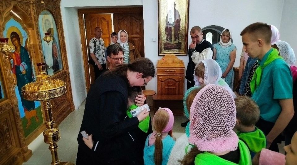 Духовная встреча в СвятоНикольском храме города Клинцы Духовная встреча в СвятоНикольском храме города Клинцы