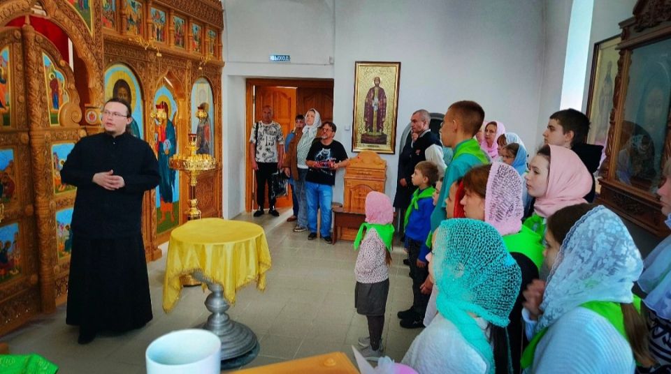 Духовная встреча в СвятоНикольском храме города Клинцы Духовная встреча в СвятоНикольском храме города Клинцы
