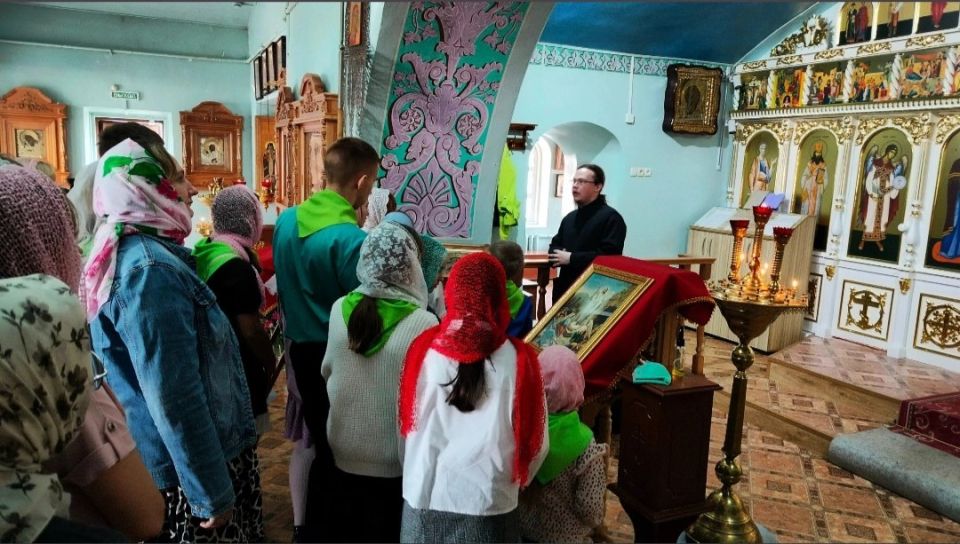 Духовная встреча в СвятоНикольском храме города Клинцы
