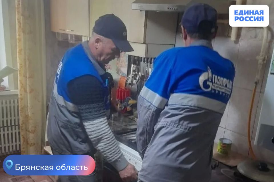 Депутат помог с подключением газа жителю с. Жирятино Депутат помог с подключением газа жителю с. Жирятино