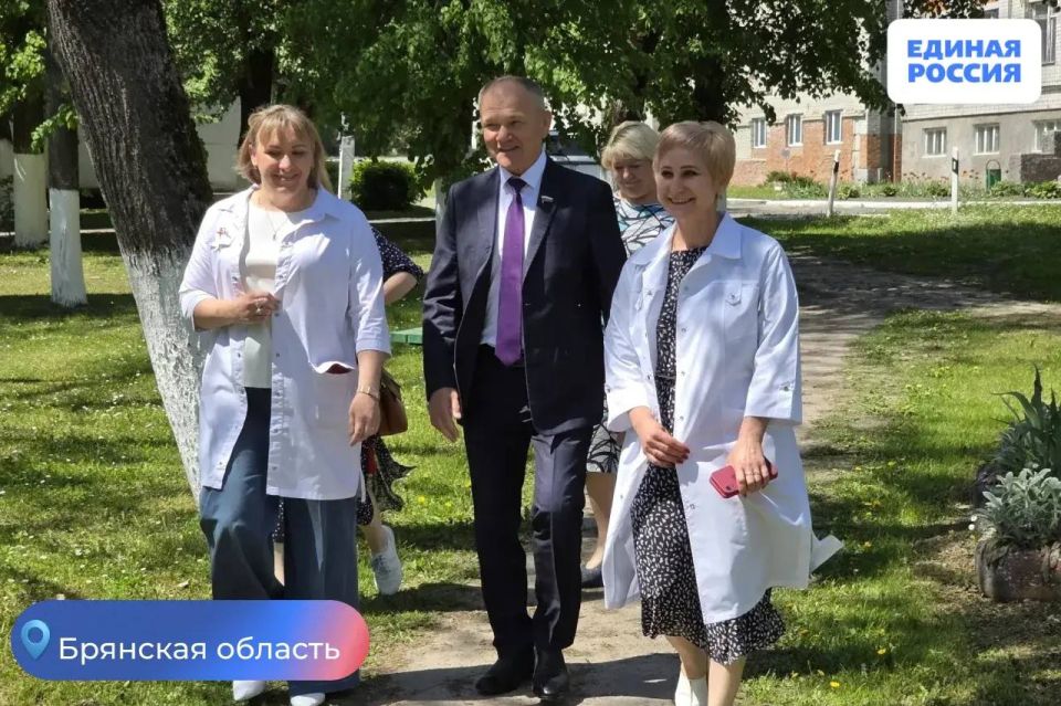 Брасовский район с рабочим визитом посетил депутат Государственной Думы Николай Щеглов