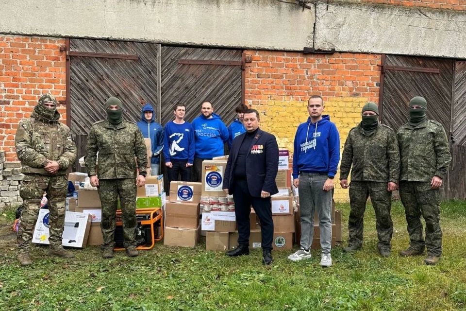 Брянское отделение Партии поддерживает бойцов СВО, их семьи, помогает новым территориям