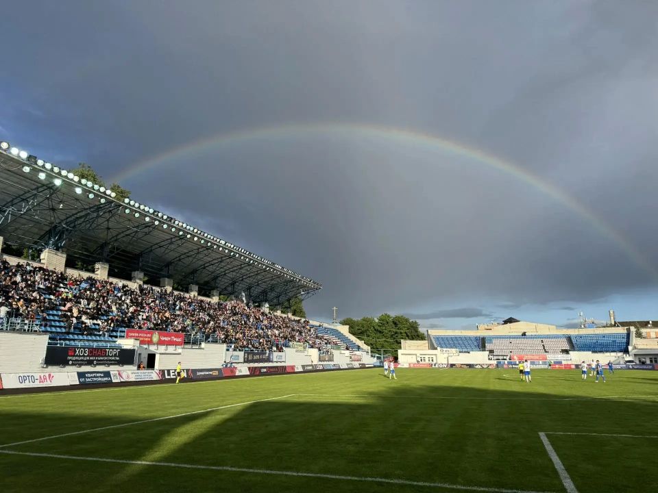 2:0! Поздравляю «Динамо-Брянск» с победой над Владивостоком! Взяли реванш дома, в том числе и благодаря мощнейшей поддержке трибун 2:0! Поздравляю «Динамо-Брянск» с победой над Владивостоком! Взяли реванш дома, в том числе и благодаря мощнейшей поддержке трибун