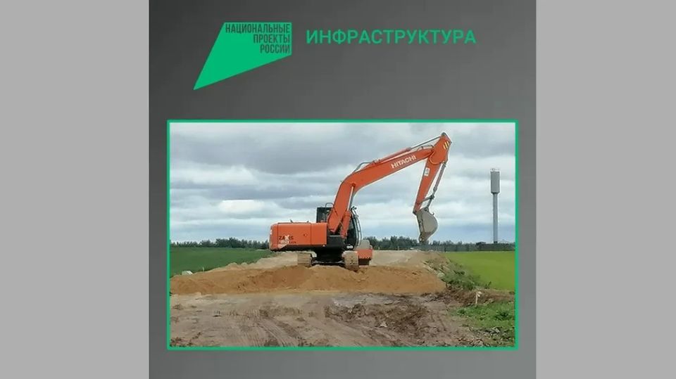 В Брянском районе продолжается обновление участка автодороги «Брянск – Новозыбков» – Тиганово – Трубчино