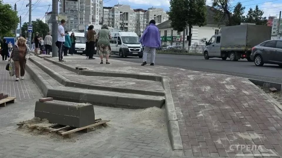 В Советском районе Брянска продолжается благоустройство улицы Красноармейской