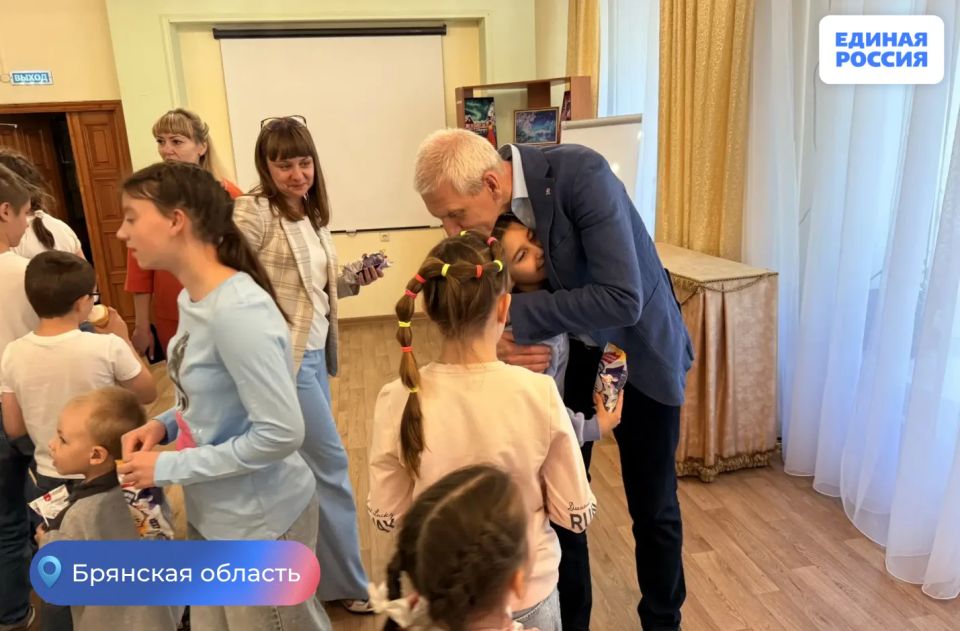 Олег Матыцин посетил центр, где спасают детство Олег Матыцин посетил центр, где спасают детство