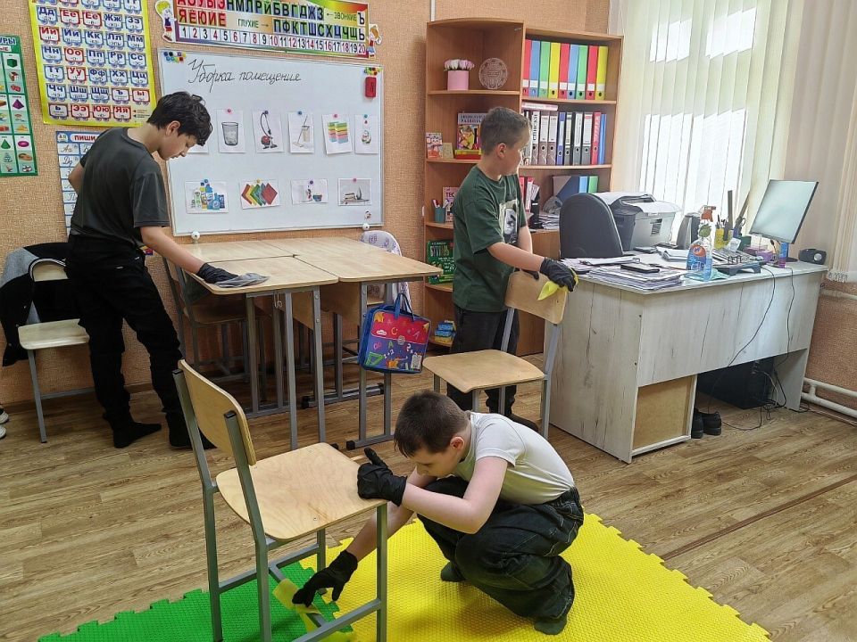 Учимся чистоте и порядку: полезное занятие для ребят с ОВЗ Учимся чистоте и порядку: полезное занятие для ребят с ОВЗ