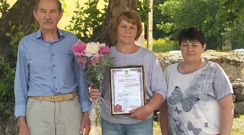В Гордеевском районе в профессиональный праздник — День социального работника чествовали лучших