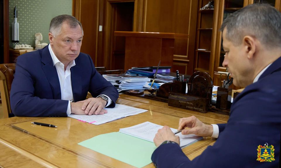 10 июня в Москве состоялась рабочая встреча врио Губернатора Брянской области Егора Ковальчука с заместителем председателя Правительства Российской Федерации Маратом Хуснуллиным 10 июня в Москве состоялась рабочая встреча врио Губернатора Брянской области Егора Ковальчука с заместителем председателя Правительства Российской Федерации Маратом Хуснуллиным