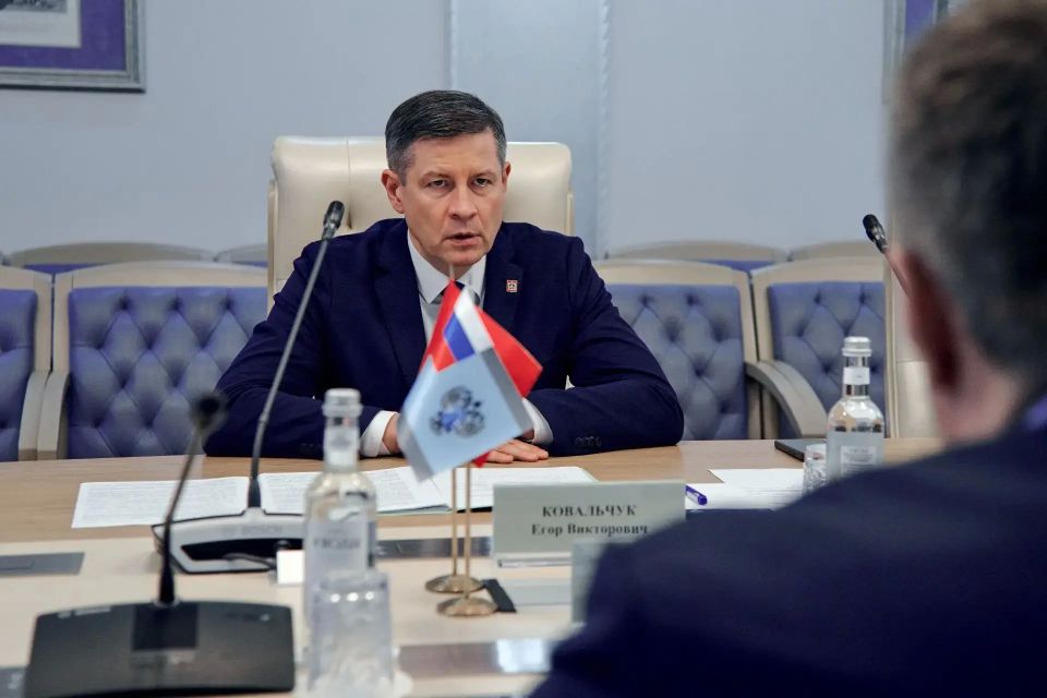 Егор Ковальчук: На рабочей встрече с. руководителем Федерального дорожного агентства Романом Витальевичем Новиковым Егор Ковальчук: На рабочей встрече с. руководителем Федерального дорожного агентства Романом Витальевичем Новиковым