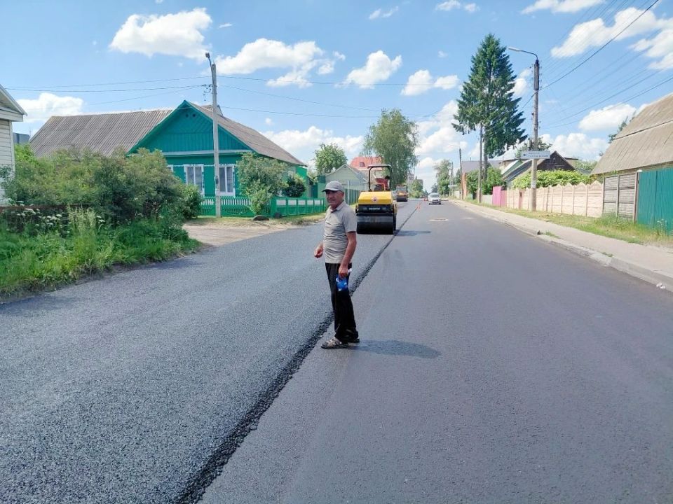 На Калинина ночью начнут укладывать асфальт На Калинина ночью начнут укладывать асфальт