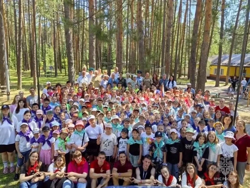 В оздоровительном лагере «Искорка» прошла встреча в рамках проекта «Ветеранский десант»