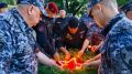 Венок со свечами пустили по Десне в память о героях Великой Отечественной войны