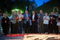 В Брянске у Кургана Бессмерия «Единая Россия» создала «Огненную картину»