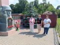 Сегодня в 12-15 ч. поучаствовали во Всероссийской минуте молчания, посвященной Дню памяти и скорби