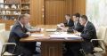 Министр строительства и ЖКХ РФ Ирек Файзуллин провел рабочую встречу с врио Губернатора Белгородской области Александром Шуваевым
