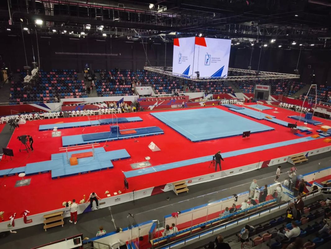 Калуга принимает чемпионат России по спортивной гимнастике Калуга принимает чемпионат России по спортивной гимнастике