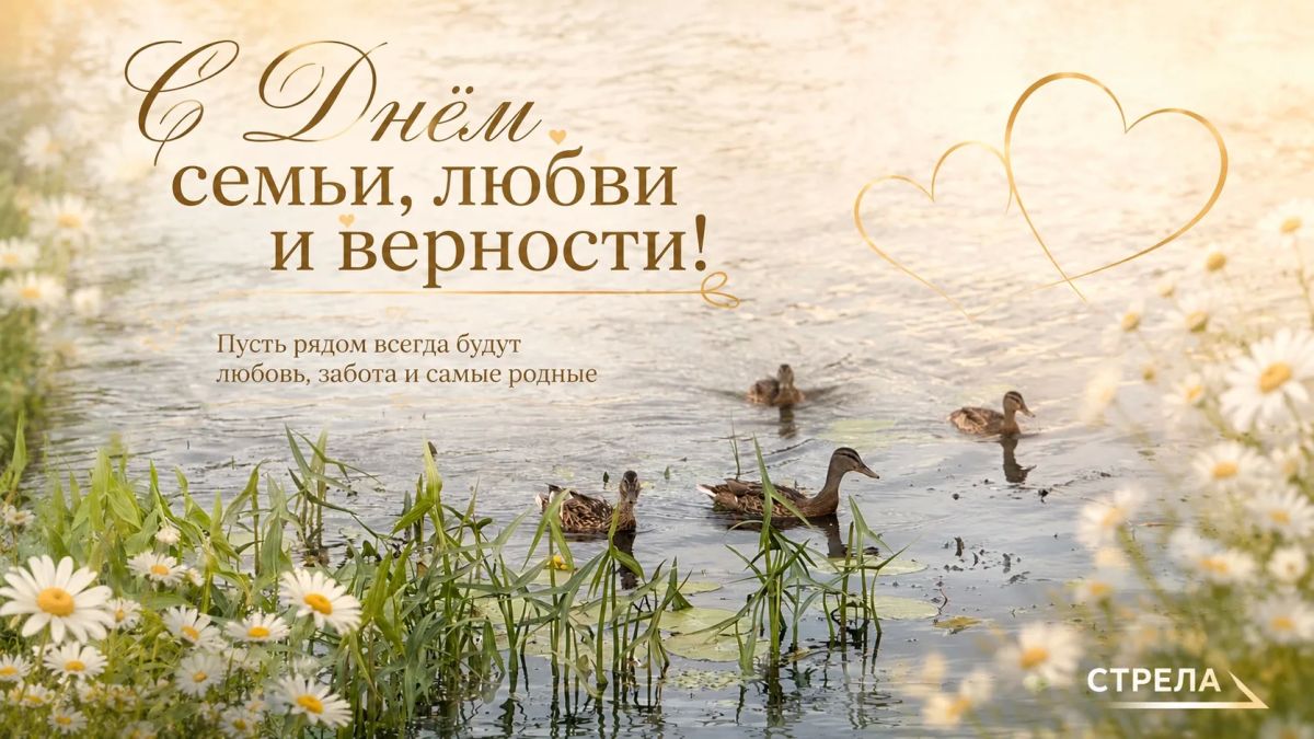 Сегодня, в День семьи, любви и верности, даже утиная семья на пруду будто напоминает: главное — держаться рядом