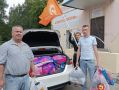 Росгранстрой передал гуманитарную помощь нуждающимся семьям с детьми