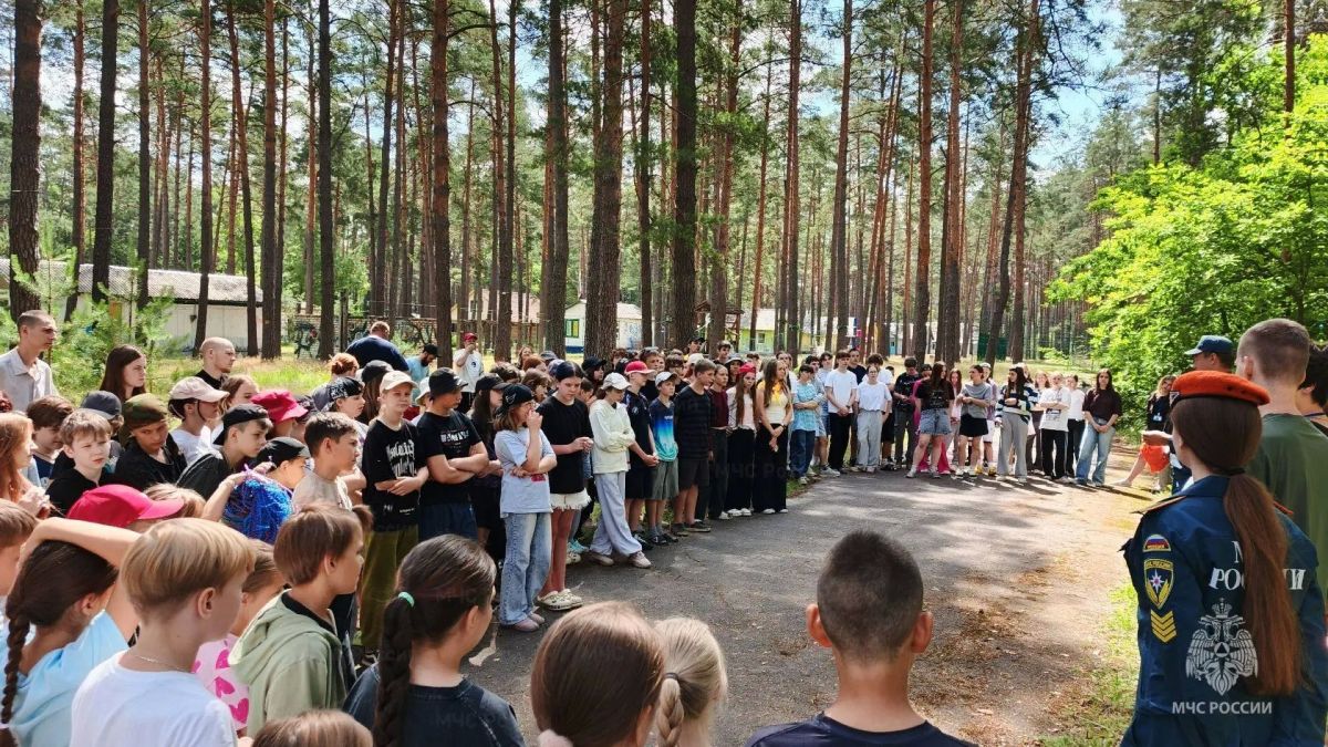 Учебнотренировочное мероприятие по безопасности в детском загородном лагере «Новокемп» Учебнотренировочное мероприятие по безопасности в детском загородном лагере «Новокемп»