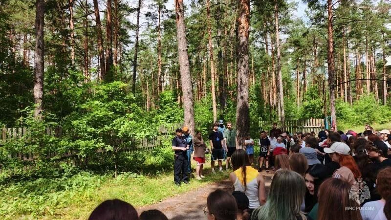Учебнотренировочное мероприятие по безопасности в детском загородном лагере «Новокемп» Учебнотренировочное мероприятие по безопасности в детском загородном лагере «Новокемп»