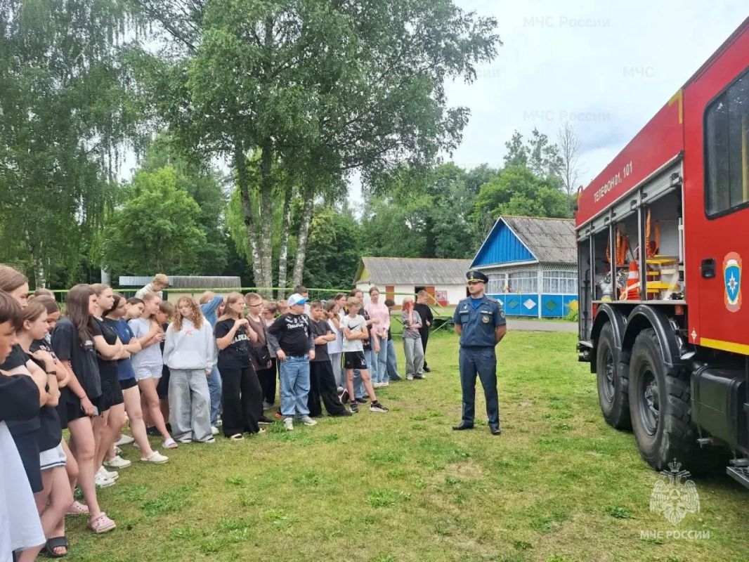 Пожарная безопасность: профилактические беседы с юными жителями города Сельцо Пожарная безопасность: профилактические беседы с юными жителями города Сельцо