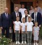 Ковальчук зашел на чай к семье «Матери-героини»