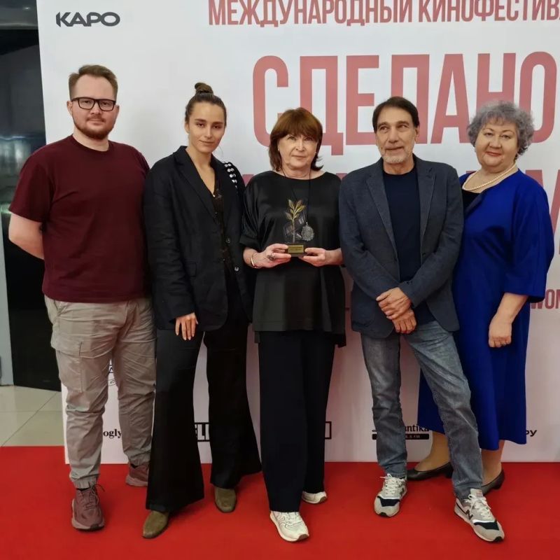 Брянский режиссер Лариса Садилова сообщила про новую награду, которую завоевал ее фильм «Дочь капитана» (6+)