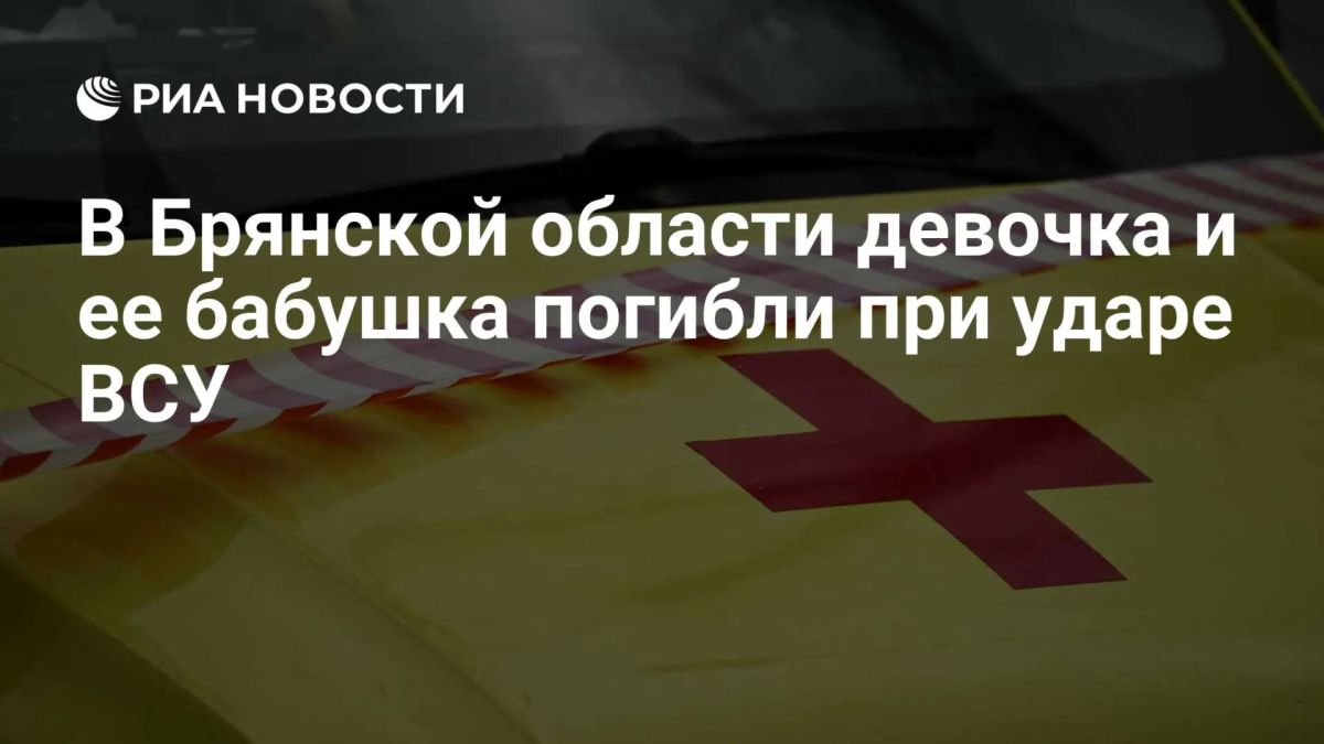 Пятнадцатилетняя девочка и ее бабушка погибли в результате удара ВСУ по поселку Суземка в Брянской области, сообщил врио губернатора Ковальчук