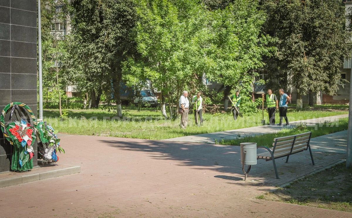 В сквере Металлургов высадили 35 клёнов В сквере Металлургов высадили 35 клёнов