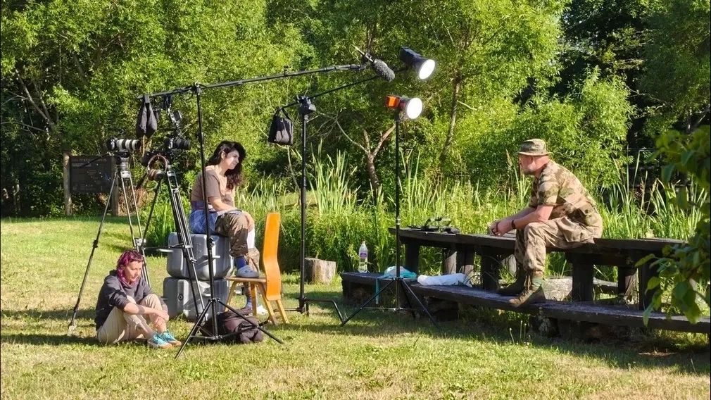 В «Брянском лесу» прошли съемки документального фильма «Заповедное место»