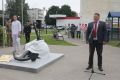 В Карачеве, в день 330-летия Военно-морского флота, был открыт памятный знак «Морякам всех поколений»