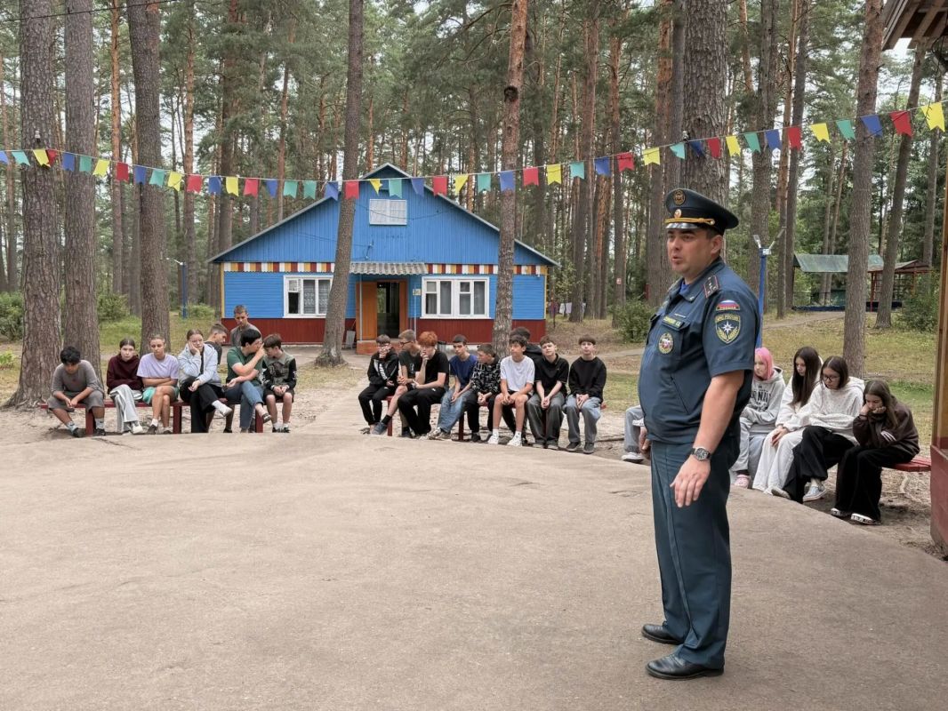 Комплексный подход к безопасности: в ДОЛ «Ручеёк» прошёл межведомственный «День безопасности» Комплексный подход к безопасности: в ДОЛ «Ручеёк» прошёл межведомственный «День безопасности»
