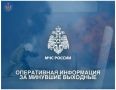 В Брянской области за минувшие выходные: