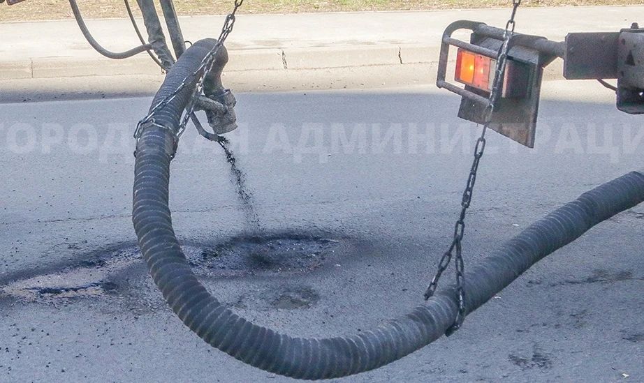 Продолжается ямочный ремонт дорог