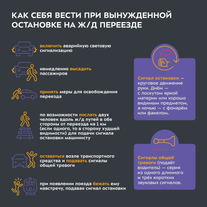 Движение по железнодорожным путям возможно только по специальным переездам Движение по железнодорожным путям возможно только по специальным переездам