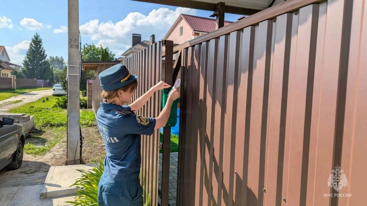 Профилактические рейды: информирование о пожарной безопасности в Снежском поселении Профилактические рейды: информирование о пожарной безопасности в Снежском поселении
