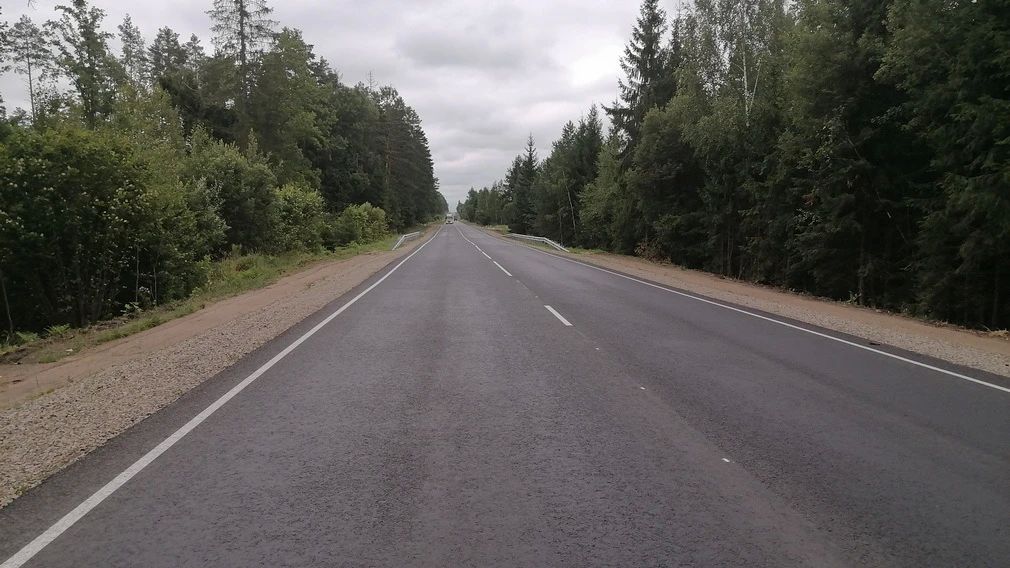 В Брянской области завершили ремонт участков дороги Брянск – Дятьково – граница Калужской области