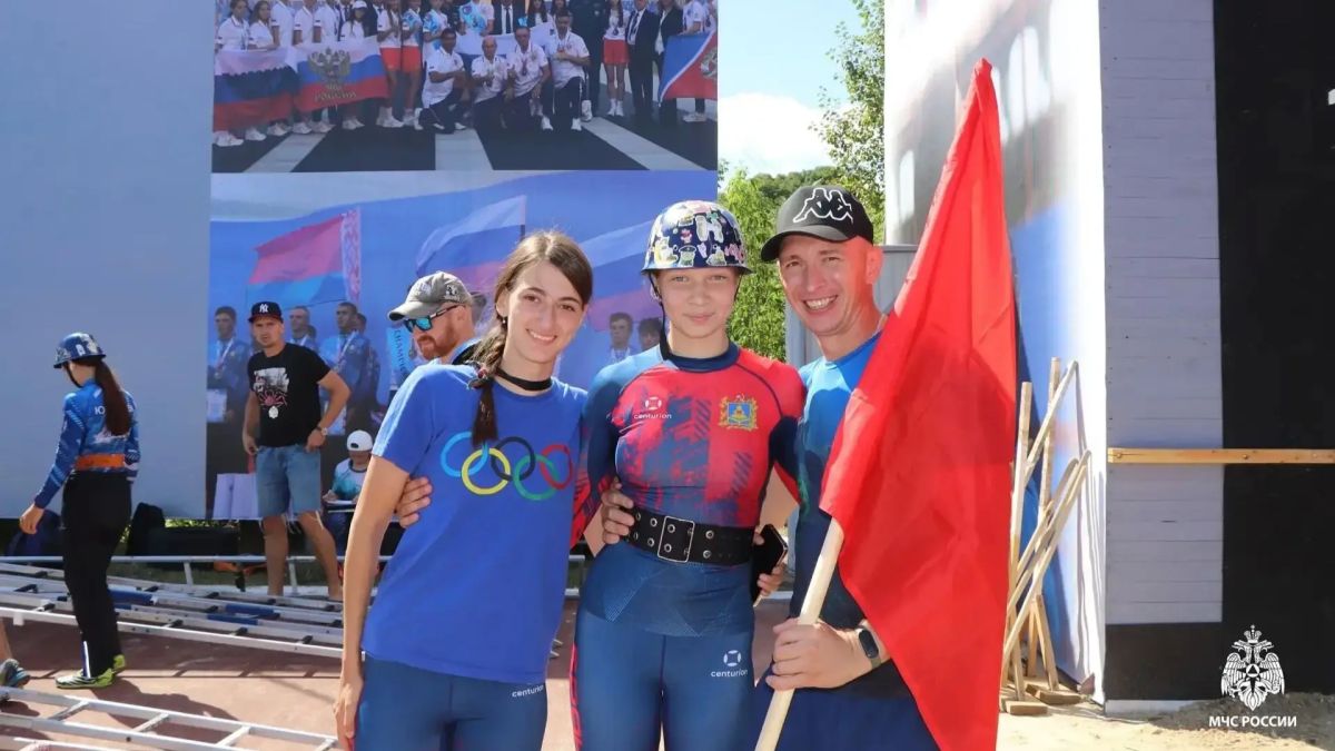 Анна Кондря из Брянской области стала чемпионкой России по пожарно-спасательному спорту