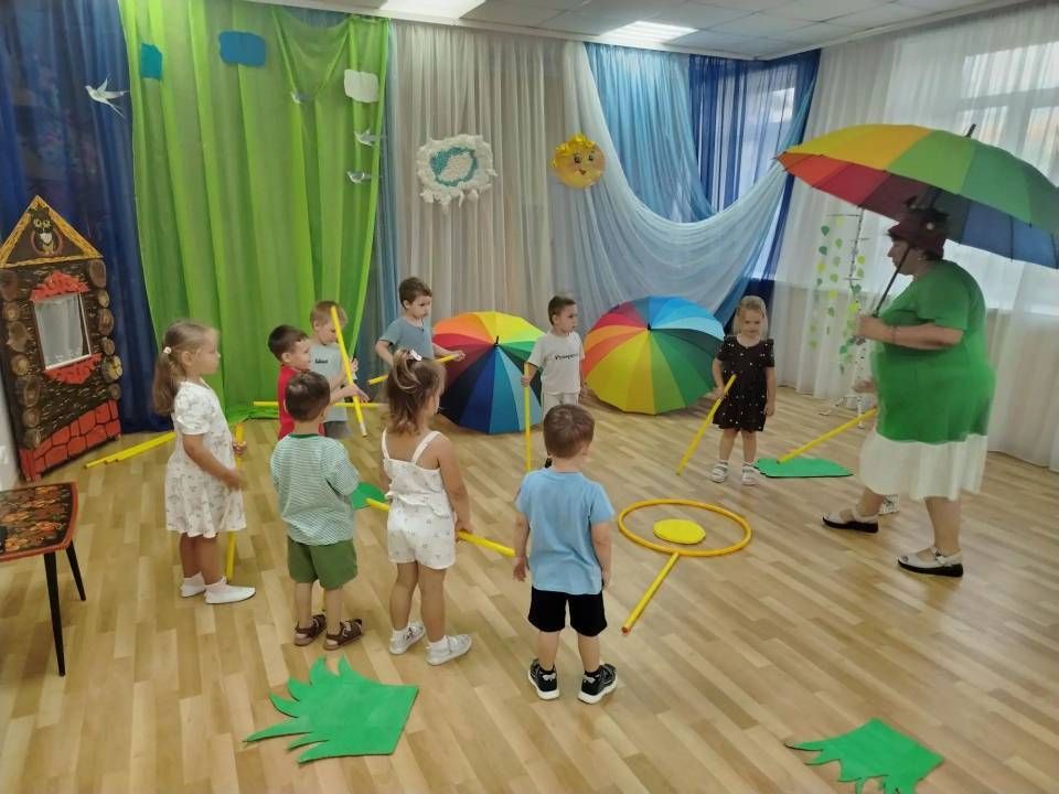 6 августа 2026 года в МБДОУ - детский сад №2 "Соловушка" для воспитанников 2 младшей группы прошло яркое и запоминающееся развлечение «Волшебный зонтик» 6 августа 2026 года в МБДОУ - детский сад №2 "Соловушка" для воспитанников 2 младшей группы прошло яркое и запоминающееся развлечение «Волшебный зонтик»