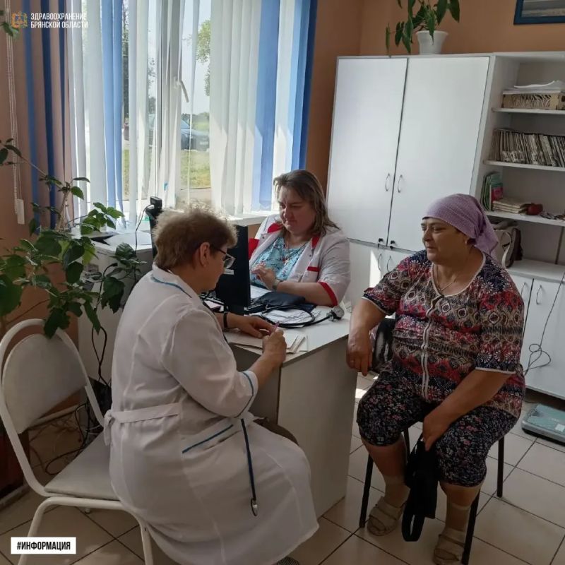 Мобильная бригада врачей Брасовской ЦРБ посетила деревню Крупец Мобильная бригада врачей Брасовской ЦРБ посетила деревню Крупец
