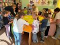 «Под флагом России». Сегодня в Выгоничской детской библиотеке было по-настоящему празднично и шумно! В гости к нам пришли воспитанники детского сада «Десняночка»
