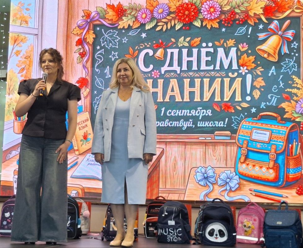 Инна Мухина: Поздравила первоклассников г.Брянска из категории детей, оставшихся без попечения родителей Инна Мухина: Поздравила первоклассников г.Брянска из категории детей, оставшихся без попечения родителей