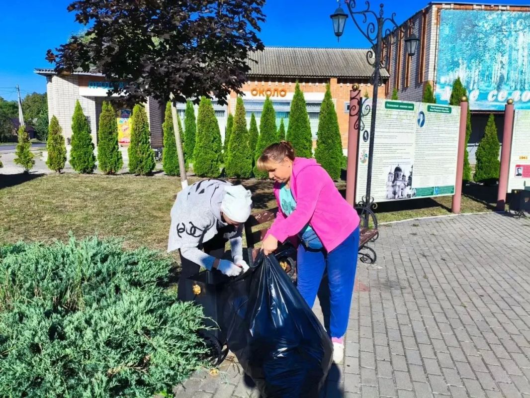Продолжаем делать территорию Клинцовского района чище Продолжаем делать территорию Клинцовского района чище