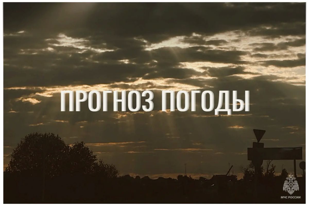 По данным ЦГМС, 9 сентября в регионе прогнозируется переменная облачность