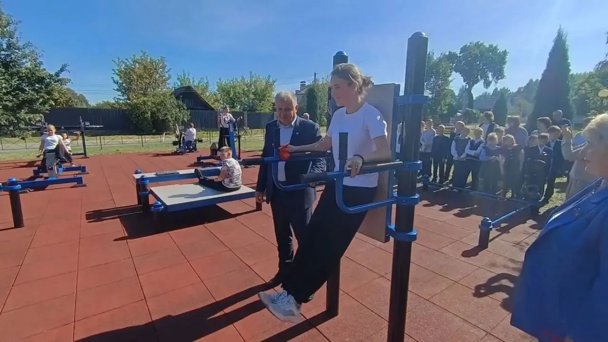 Сегодня в селе Найтоповичи торжественное открытие новой спортивной площадки Сегодня в селе Найтоповичи торжественное открытие новой спортивной площадки