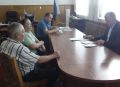 Сегодня глава администрации В.А. Дуда провел прием жителей города по личным вопросам