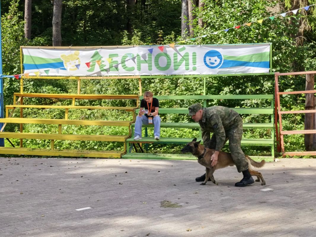В детском оздоровительном комплексе «Лесной» юные следователи в рамках профильной смены Следственного комитета России встретились с росгвардейцами и таможенниками В детском оздоровительном комплексе «Лесной» юные следователи в рамках профильной смены Следственного комитета России встретились с росгвардейцами и таможенниками