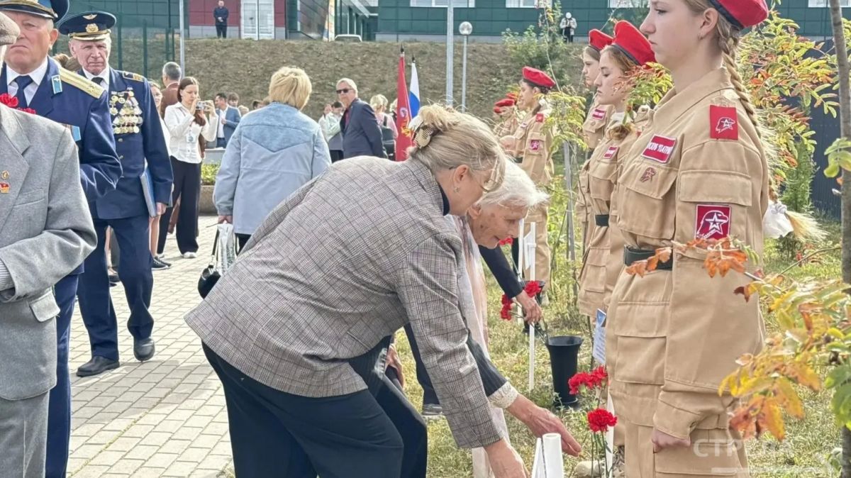 В Брянске на территории школы №72 три года назад была открыта Аллея Героев, погибших в ходе спецоперации В Брянске на территории школы №72 три года назад была открыта Аллея Героев, погибших в ходе спецоперации